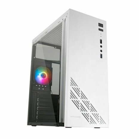 ATX Semi-toren BehuizingMars Gaming MC100W ATX LED RGB Wit 1