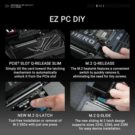 Moederbord Asus MAXIMUS Z890 HERO LGA 1851 5