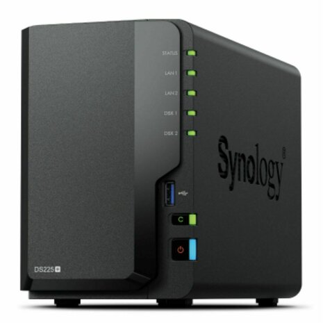 Netwerkopslag NAS Synology DS225+ Zwart Intel Celeron J4125 1