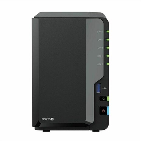 Netwerkopslag NAS Synology DS225+ Zwart Intel Celeron J4125 2