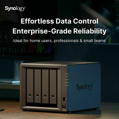 Netwerkopslag NAS Synology DS925+ Quad Core 5