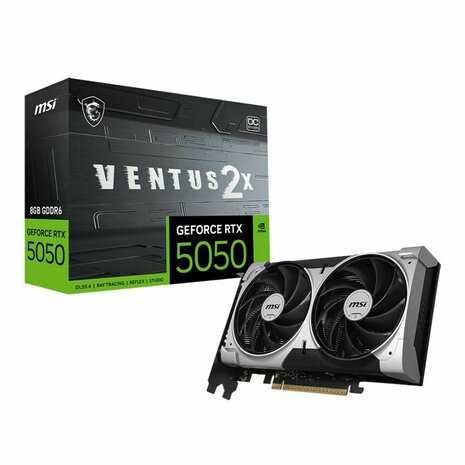 Videokaart MSI VENTUS 2X OC GEFORCE RTX 5050 8 GB GDDR6 1