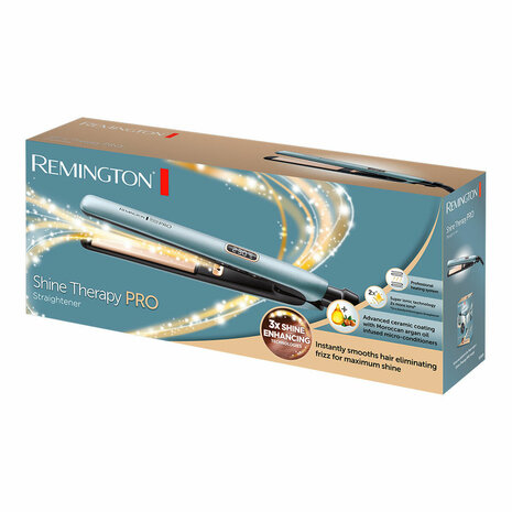 Stijltang Remington shine therapy Blauw 2
