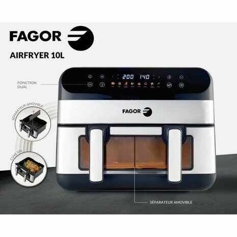 Airfryer Fagor Fgf10 2400 W 10 L 3