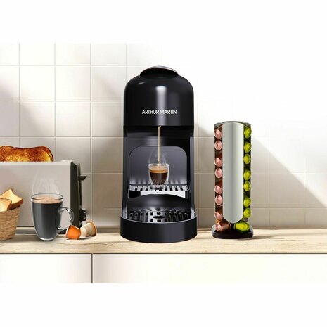 Capsule Koffiemachine Arthur Martin AMN230N Zwart 1400 W 19 bar 0,6 L 2