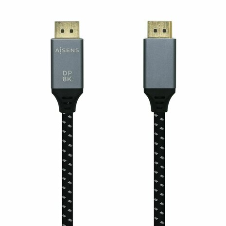 DisplayPort kabel Aisens Zwart Zwart/Gris 1,5 m 1