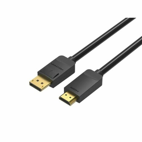 DisplayPort naar HDMI Kabel Vention HADBH 2 m Zwart 1
