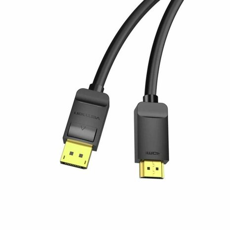 DisplayPort naar HDMI Kabel Vention HADBH 2 m Zwart 2