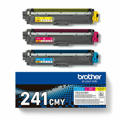Originele inktcartridge Brother TN241CMY Geel Cyaan Magenta 3