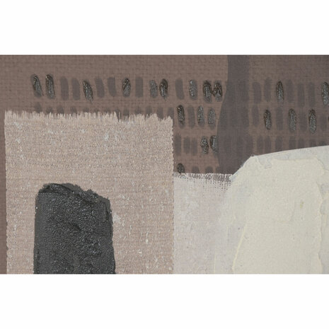 Canvas Home ESPRIT Bruin Zwart Abstract Stads 63 x 4 x 93 cm (2 Stuks) 3