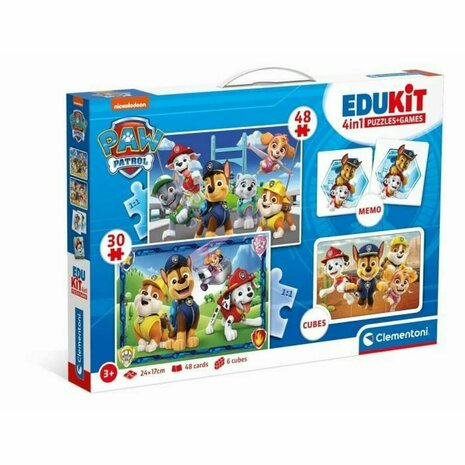 Set van 4 Puzzels The Paw Patrol Clementoni Edukit 1