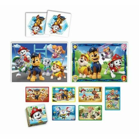 Set van 4 Puzzels The Paw Patrol Clementoni Edukit 3