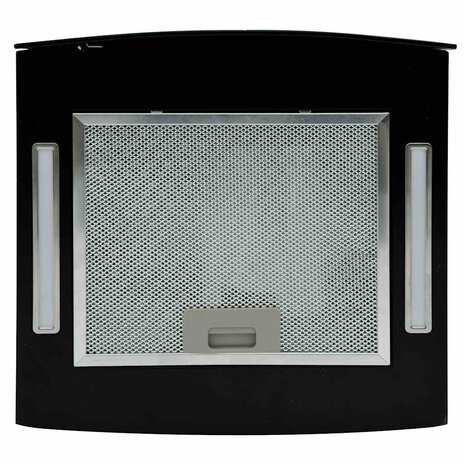 Afzuigkap voor kookeiland met aanraaksensor LCD gehard glas 4