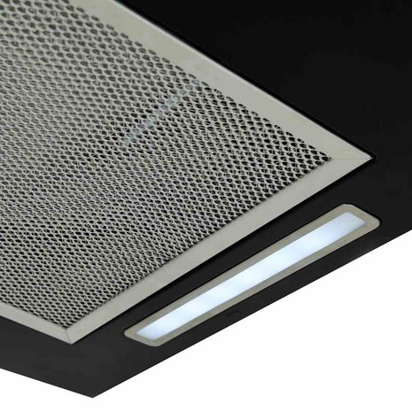 Afzuigkap voor kookeiland met aanraaksensor LCD gehard glas 5