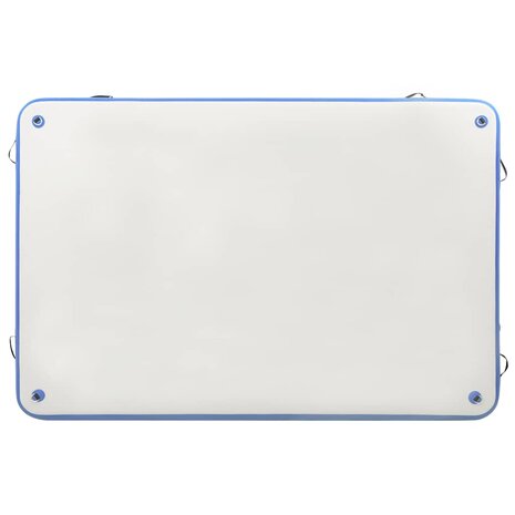 Vlot opblaasbaar 300x150x15 cm blauw en wit 5