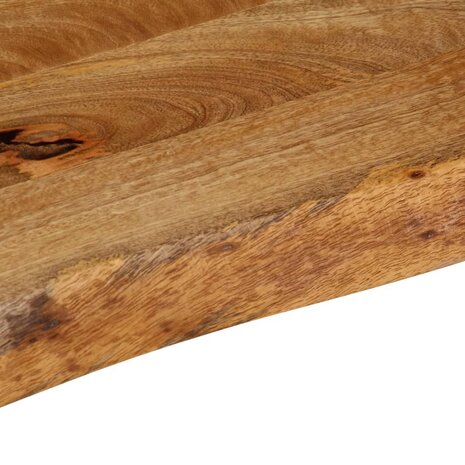 Tafelblad met natuurlijke rand 40x30x2,5 cm massief mangohout 7