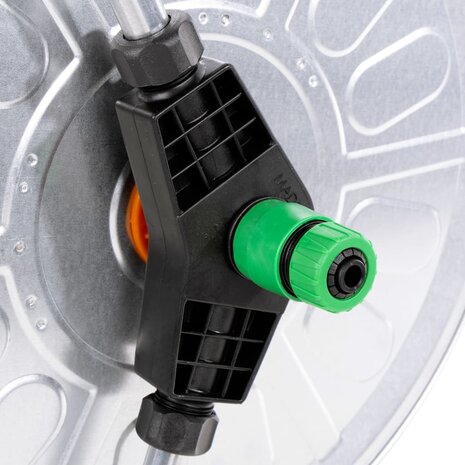 Tuinslangkar voor 60 m 1/2" slang staal 6