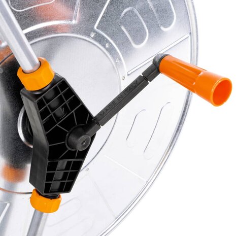 Tuinslangkar voor 110 m 1/2" of 80 m 3/4" slang staal 7