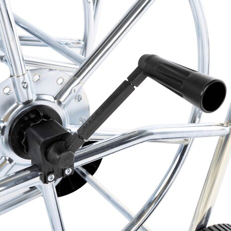 Tuinslangkar voor 80 m 3/4" slang staal 8