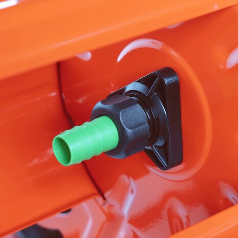 Tuinslangkar voor 140 m 3/4" slang staal 8