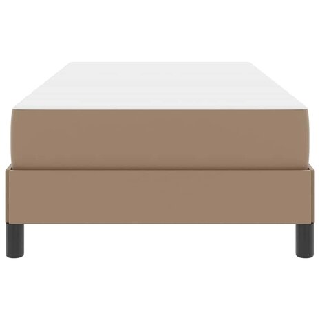 Bed met matras Cappuccino 90 x 190 cm Kunstleer 7