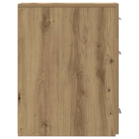 Apothekerskast artisanaal eikenkleurig 20 x 45.5 x 60 cm 8