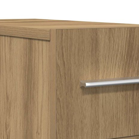 Apothekerskast artisanaal eikenkleurig 20 x 45.5 x 60 cm 9