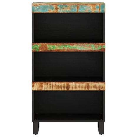 Bijzetkast 60x33x107 cm massief gerecycled hout 3