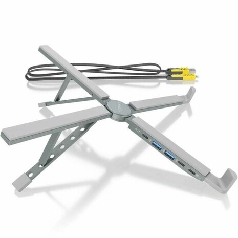 Laptopstandaard Aisens ASUC-4P021-GR 1