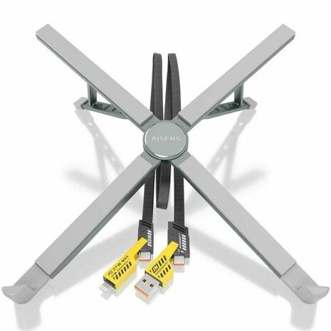 Laptopstandaard Aisens ASUC-4P021-GR 2