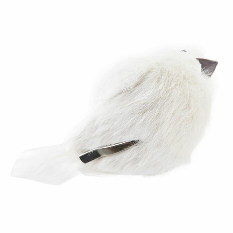 Kerstversiering DKD Home Decor Schuim Fågel Veer (10 x 6 x 8 cm) (2 Stuks) 2