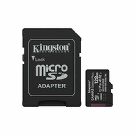 Micro SD kaart met adapter Kingston SDCS3/128GB 2