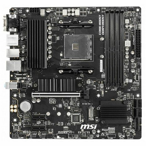 Moederbord MSI B550M PRO-VDH AMD B550 AMD AMD AM4 8