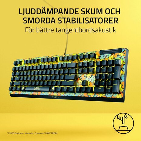 Toetsenbord Razer RZ03-04704200-R3M1 Zwart Qwerty US 8