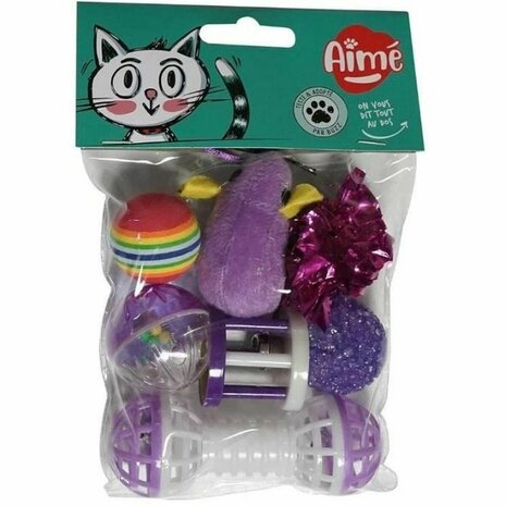 Kattenspeeltje Aimé Multicolour 7 Onderdelen 1