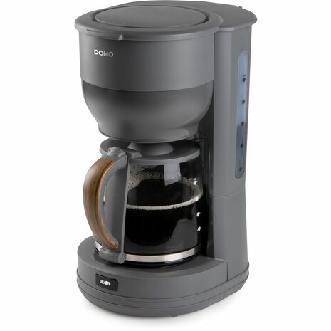 Drip Koffiemachine DOMO DO754K Grijs 900 W 10 Koppar 1,25 L 1