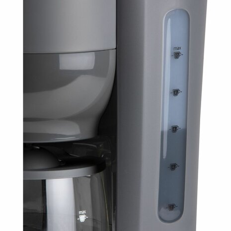 Drip Koffiemachine DOMO DO754K Grijs 900 W 10 Koppar 1,25 L 5