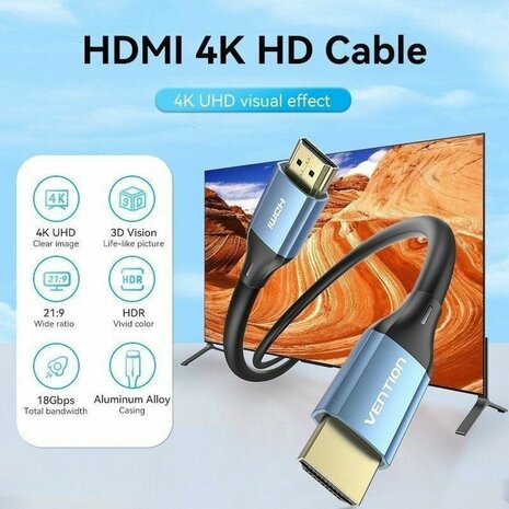 HDMI-Kabel Vention ALHSL 10 m 2