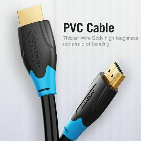 HDMI-Kabel Vention AACBK 8 m Zwart 3