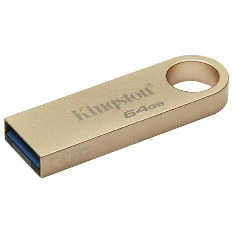 USB stick Kingston DataTraveler SE9 G3 64 GB Gouden 1