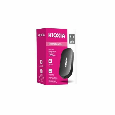 Externe Harde Schijf Kioxia EXCERIA Plus G2 1 TB SSD 3