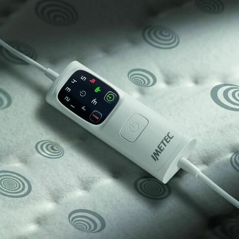 Elektrische Deken IMETEC 16631 Wit/Grijs Katoen 5