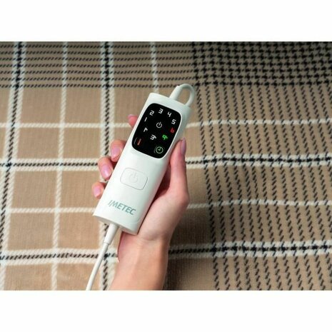 Elektrische Deken IMETEC 16936 Bruin Fluweel 3