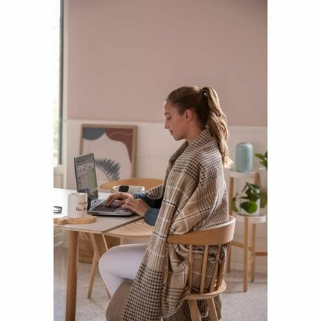 Elektrische Deken IMETEC 16936 Bruin Fluweel 5