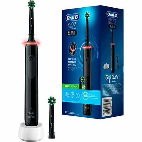 Elektrische tandenborstel Oral-B Pro 3 3000 Zwart 1