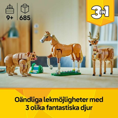 Bouwspel Lego CREATOR 31166 Beautiful Horse 3