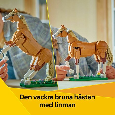 Bouwspel Lego CREATOR 31166 Beautiful Horse 4