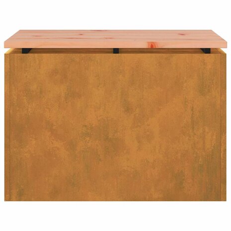 Tuinbank Roestig 60 x 40 x 43 cm Cortenstaal 5