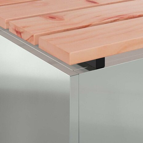 Tuinbank Zilver 40 x 40 x 43 cm Gegalvaniseerd staal 7