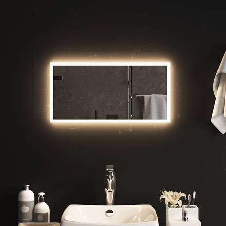 Badkamerspiegel LED 60x30 cm 1